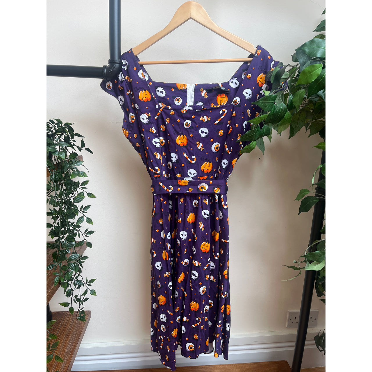 Swing Dress - Halloween Candy (18), Lady V London