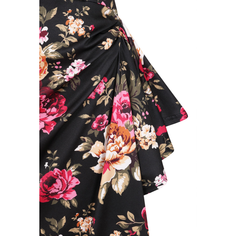 Elsie Dress - Date Night Roses