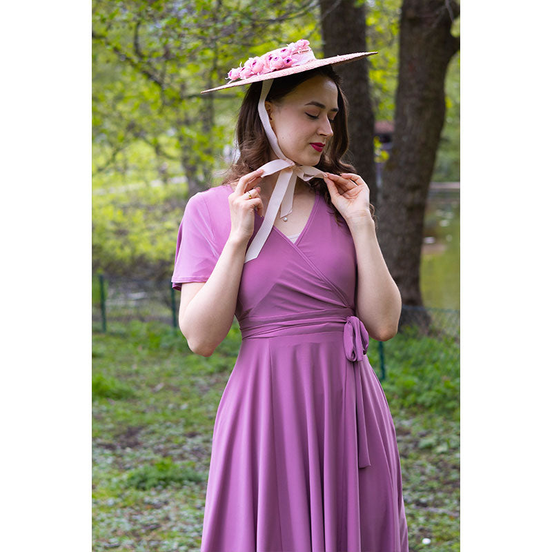 Lyra - Mini Dress - Smoky Pink