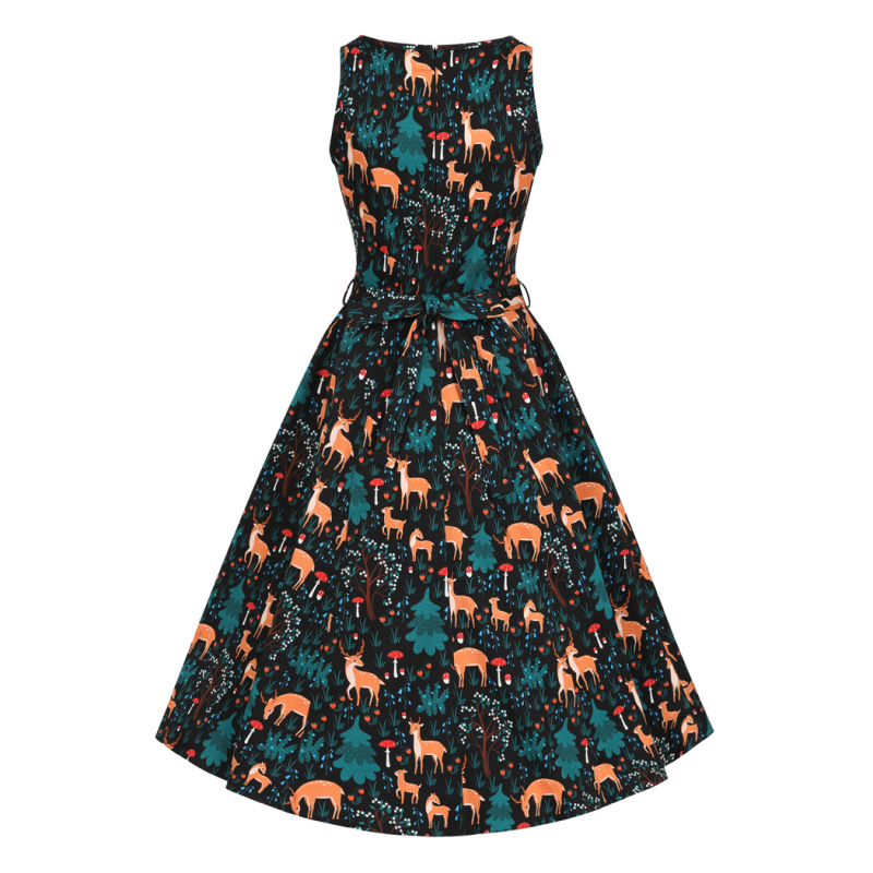 Hepburn Dress - Secret Garden