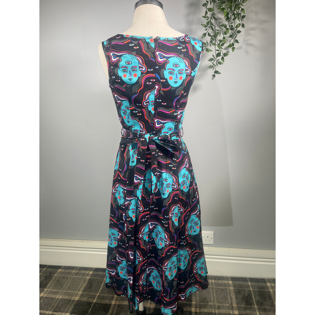 Hepburn Dress - Third Eye (08), Lady V London