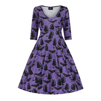 Thumbnail for Betty Dress - Black Cat