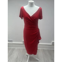 Thumbnail for Elsie Dress - Red (12), Lady V London