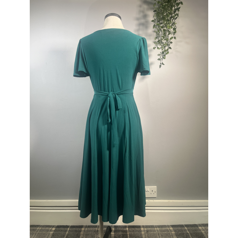 Lyra Dress - Teal (08), Lady V London