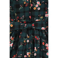 Thumbnail for Tea Dress - Garden Gingham