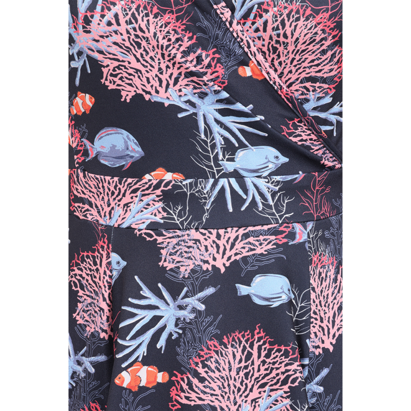 Lyra Dress - Coral Reef