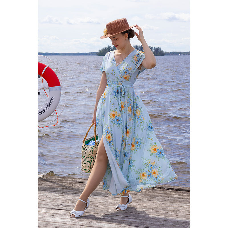light blue spring dress 8