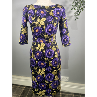 Thumbnail for Lady V Dress - Purple Flowers (10), Lady V London