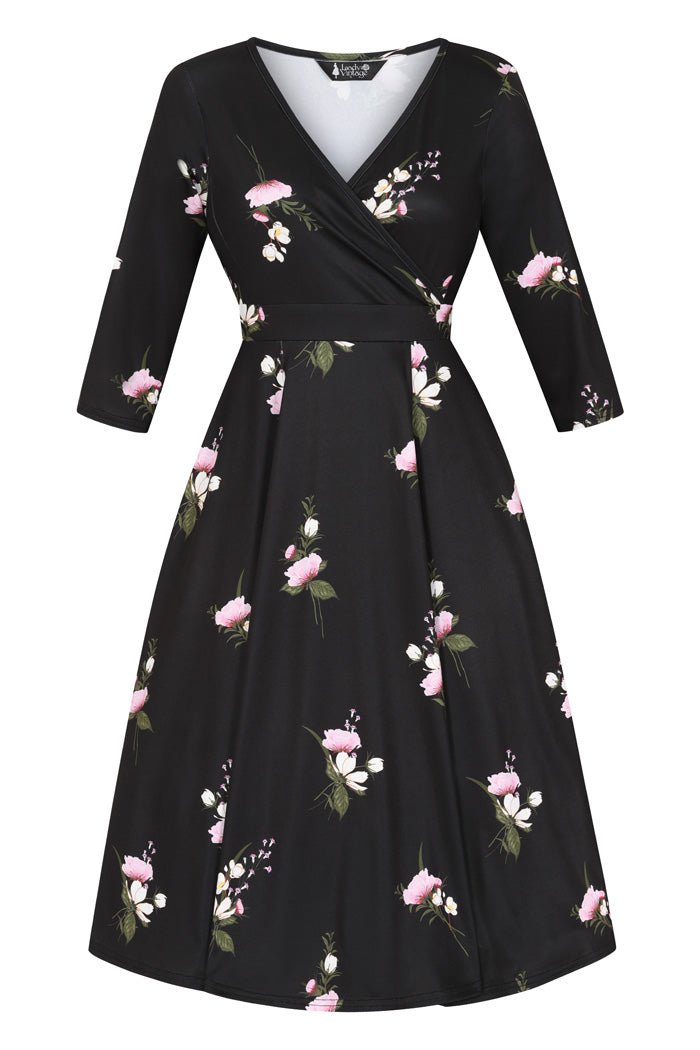 Lyra Dress - Floral, Lady V London