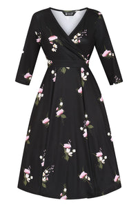 Thumbnail for Lyra Dress - Floral, Lady V London