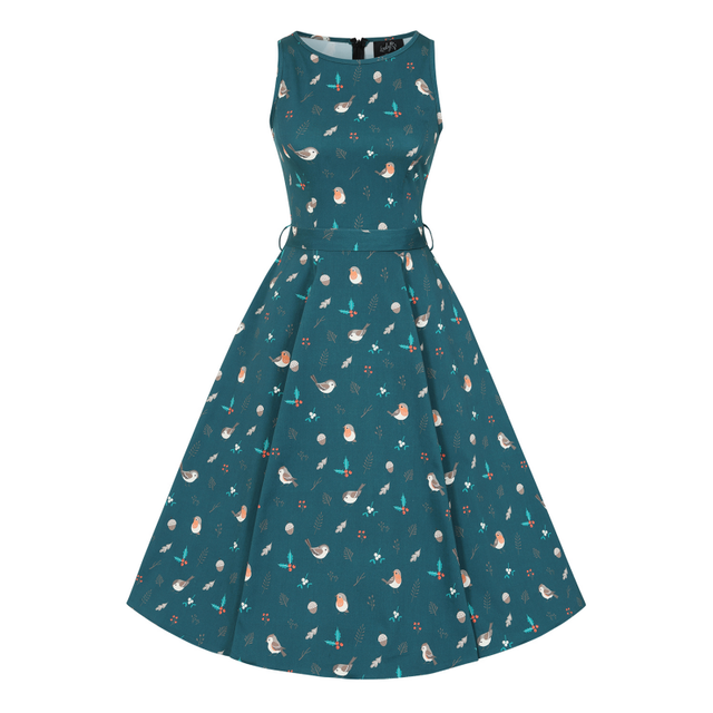 Hepburn Dress - Robin, Lady V London