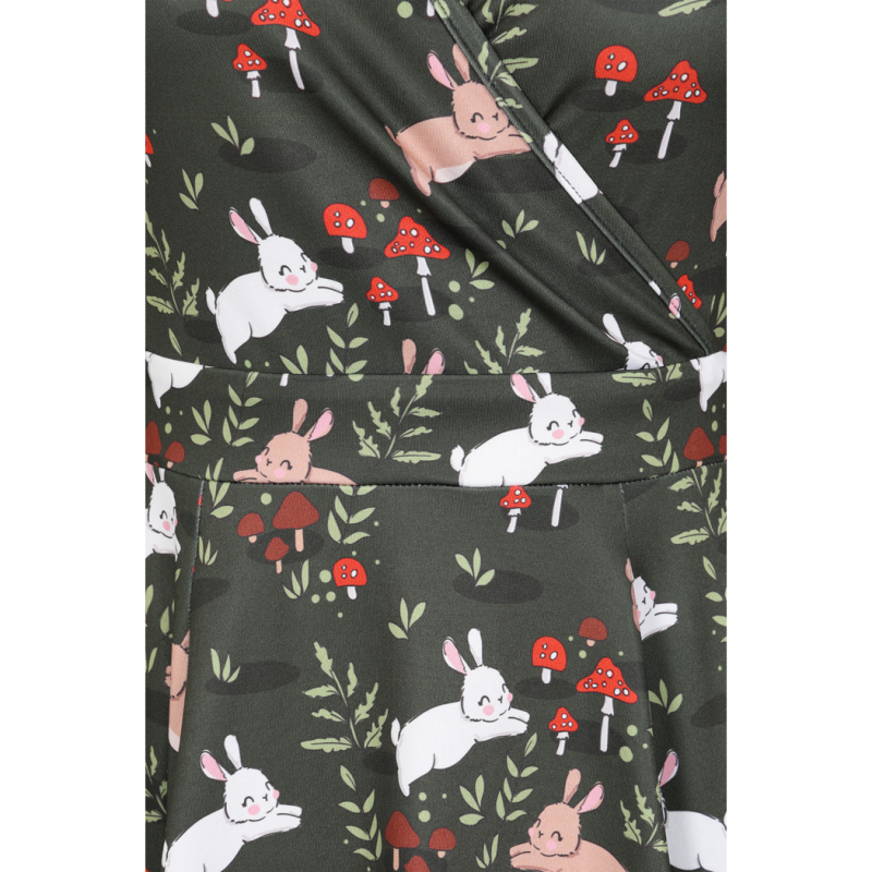 Lyra Dress - Little Bunnies, Lady V London