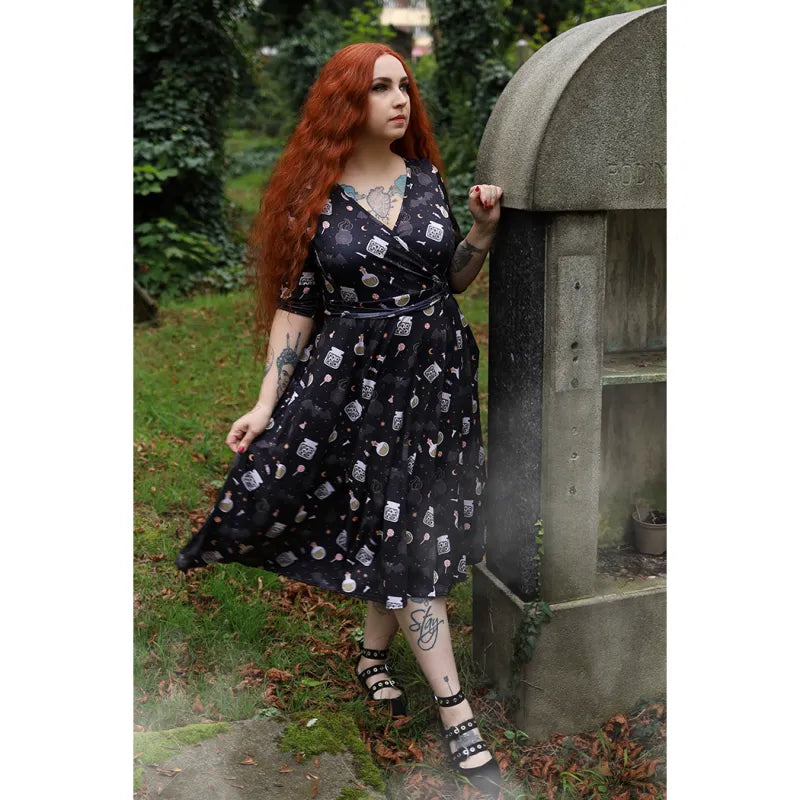 lady v london lyra dress Short Sleeve Lyra Dress