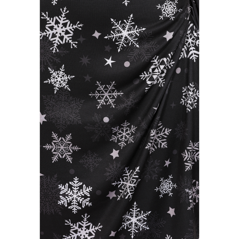 Elsie Dress - Snowflakes