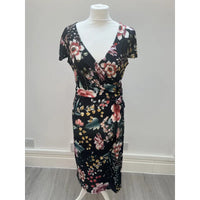 Thumbnail for Lady V Dress - Dark Blue Floral (10), Lady V London