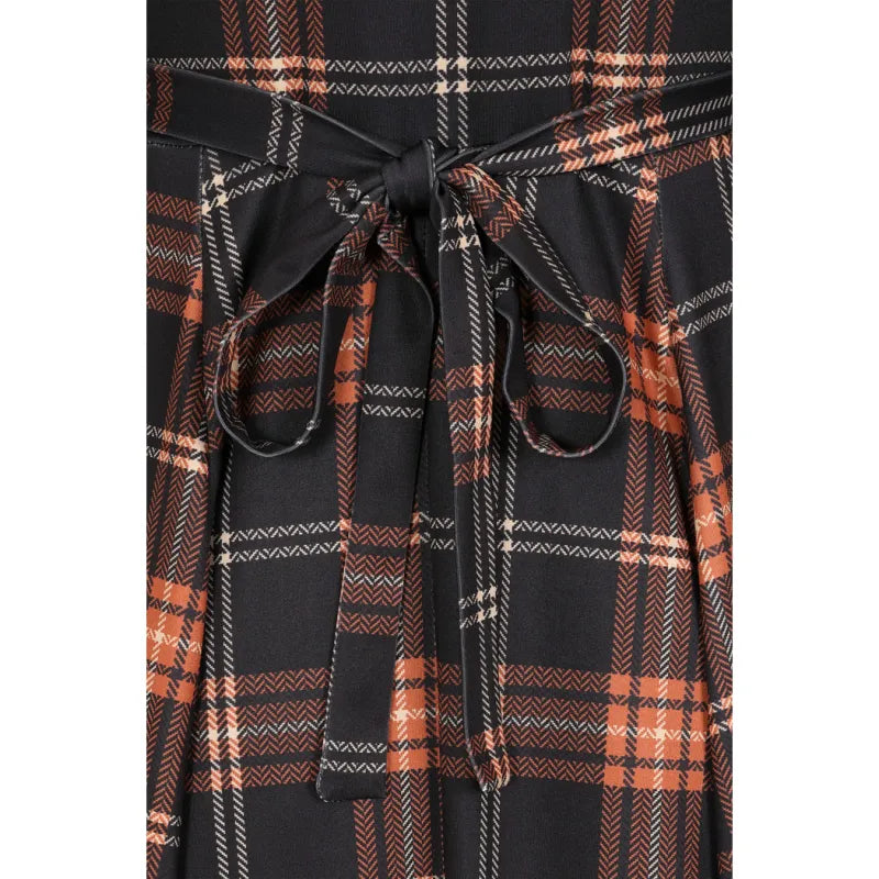 Lyra Dress - Fall Tartan, Lady V London