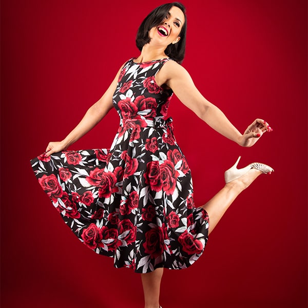 Vintage Dresses - made in London Lady V London Vintage Dresses - made in London Lady V London