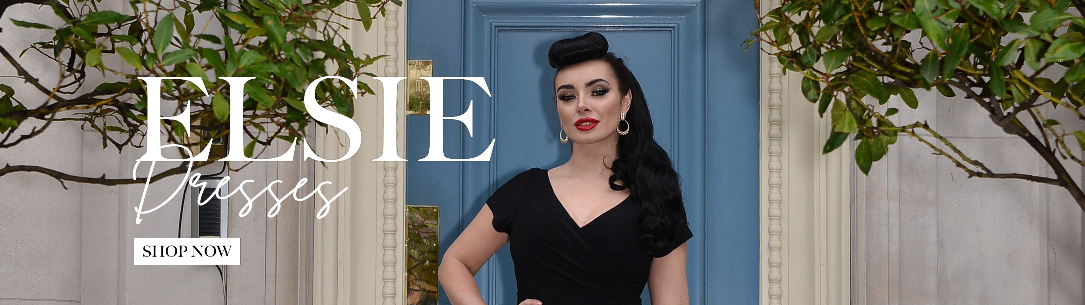 Elsie Vintage Style Dresses - Lady V London Elsie Vintage Style Dresses - Lady V London
