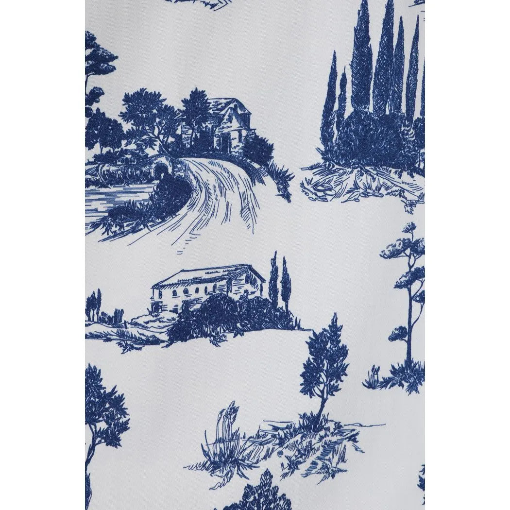 Hepburn Dress - Toile de Jouy