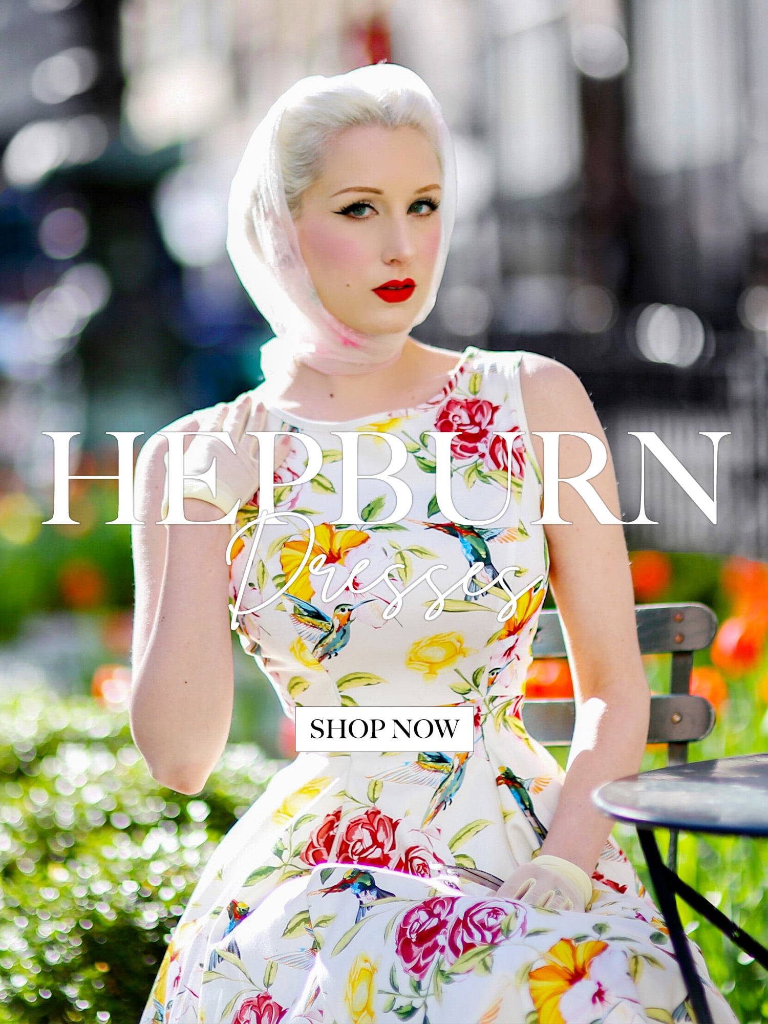 Audrey Hepburn Vintage 1950's Style Dresses - Lady V London Audrey Hepburn Vintage 1950's Style Dresses - Lady V London