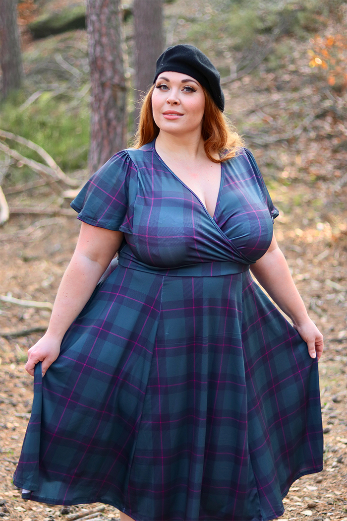 Lyra Dress - Tartan