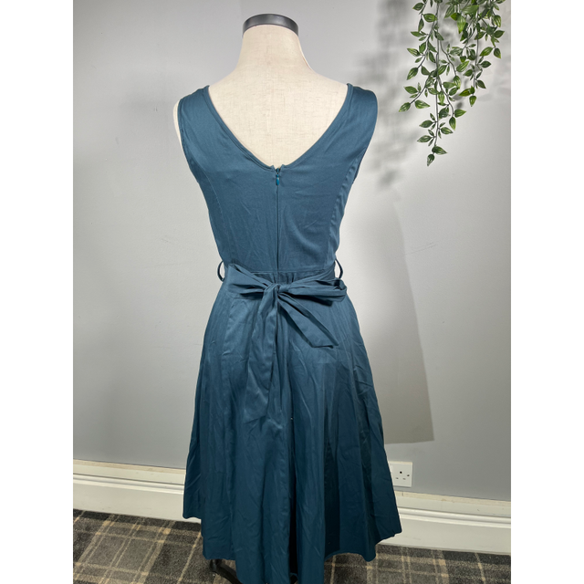 Lady V Dress - Teal (10), Lady V London