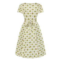 Thumbnail for Lyra Dress - Frog Gingham, Lady V London