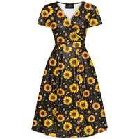 Thumbnail for Lyra Dress - Sparkle Sunflower