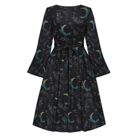 Thumbnail for Zelda Dress - Turquoise Moon, Lady V London