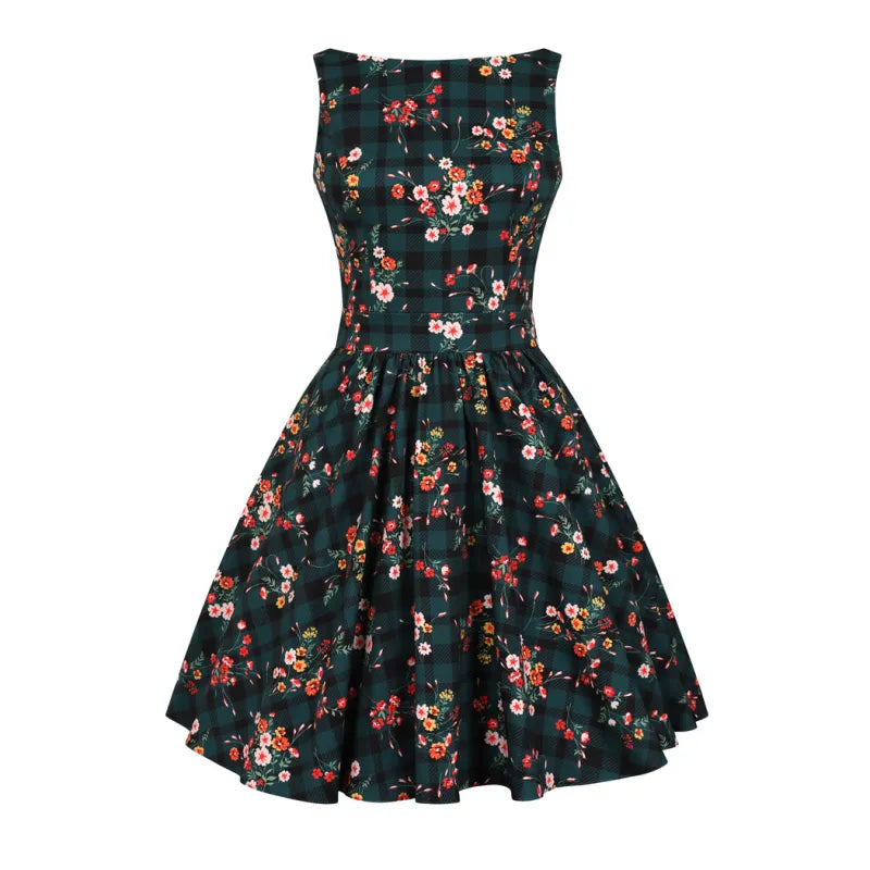 Tea Dress - Garden Gingham