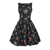 Thumbnail for Tea Dress - Garden Gingham