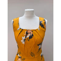 Thumbnail for Lady V Dress - Summer Yellow Floral (08), Lady V London