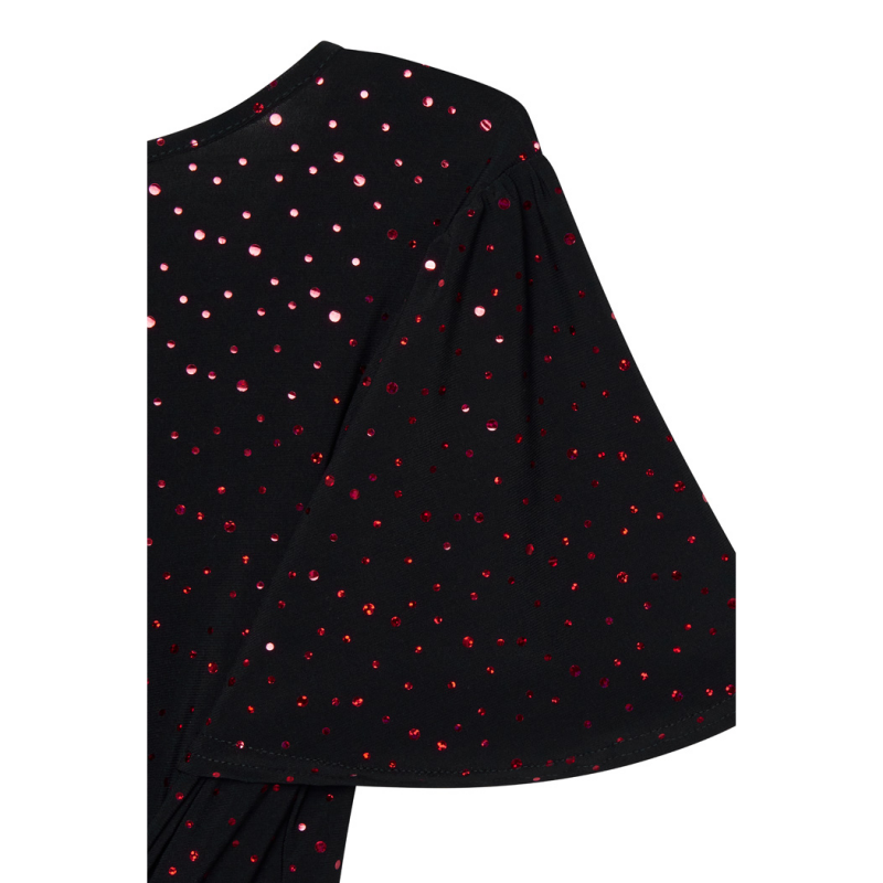 Lyra Dress - Red Sparkle