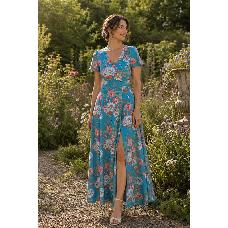 Lyra - Maxi Dress - Bumblebee Bloom