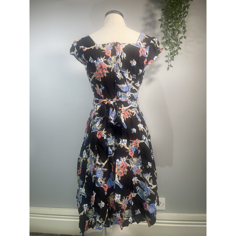 Swing Dress - Branches (10), Lady V London