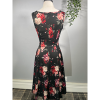 Thumbnail for Hepburn Dress - Baroque Roses (12), Lady V London