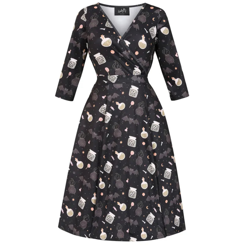 Lyra Dress - Witches Brew