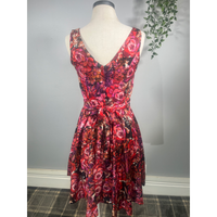 Thumbnail for Tea Dress - Red Rose Galore (12), Lady V London