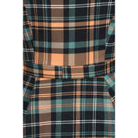 Thumbnail for Hepburn Dress - Autumn Tartan