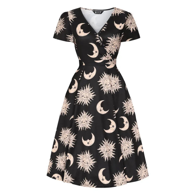 Lyra Dress - Celestial Boho, Lady V London