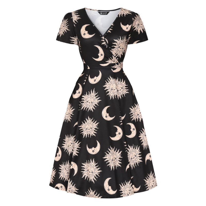 Lyra Dress - Celestial Boho, Lady V London