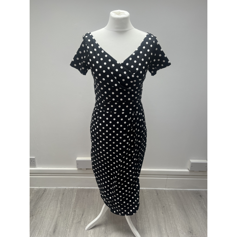 Lady V Dress - Classic Polka (10), Lady V London
