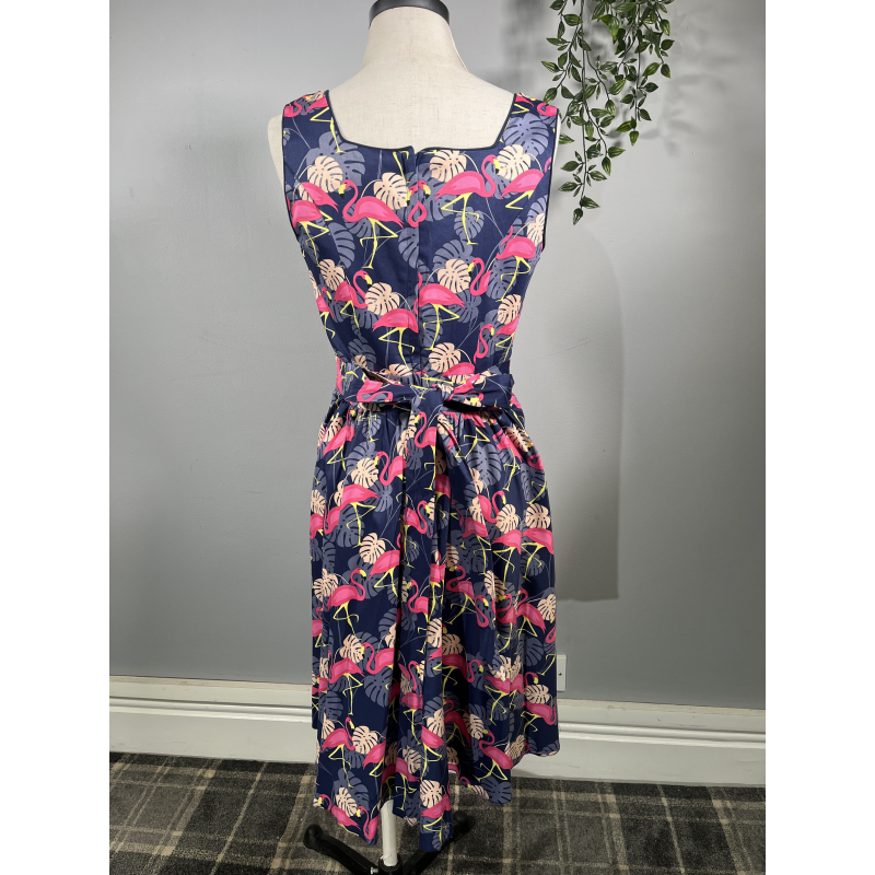 Eliza Dress - Pretty Flamingo (12), Lady V London