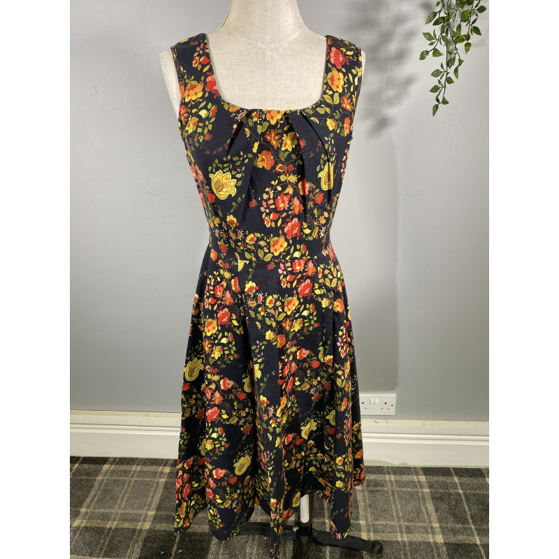 Jasmine Dress - Floral (10), Lady V London