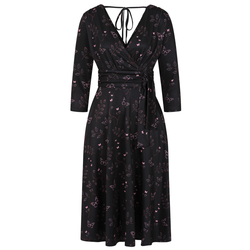 Arabella Dress - Dainty Butterfly, Lady V London