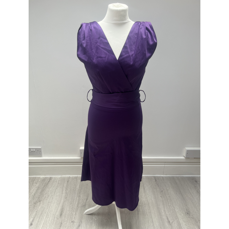 Lady V Dress - Royal Purple (10), Lady V London