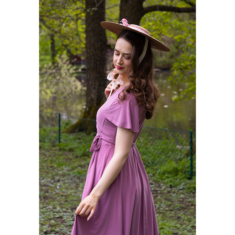 Lyra - Mini Dress - Smoky Pink