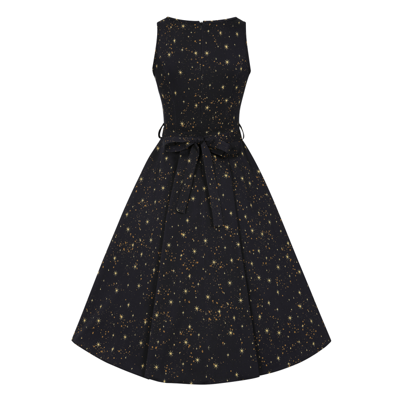 Hepburn Dress - Sparkle, Lady V London