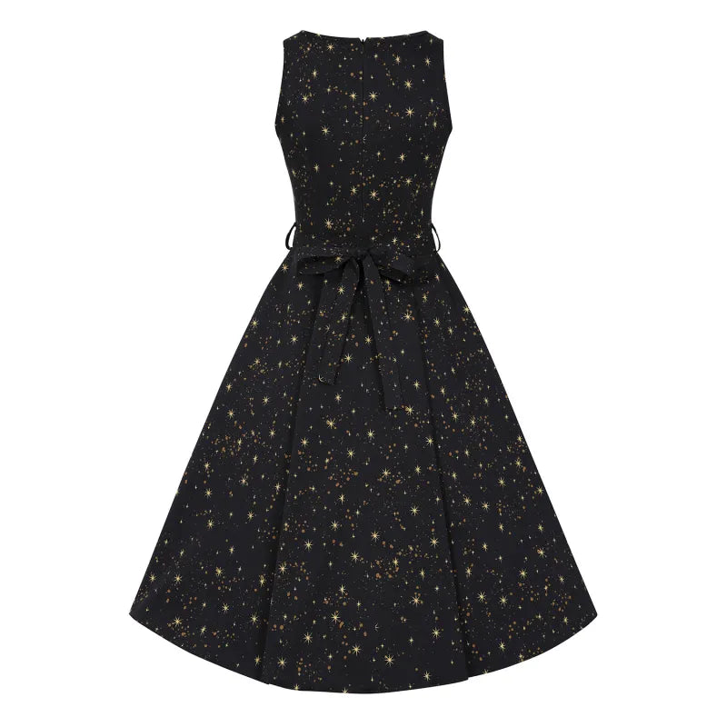 Hepburn Dress - Sparkle, Lady V London