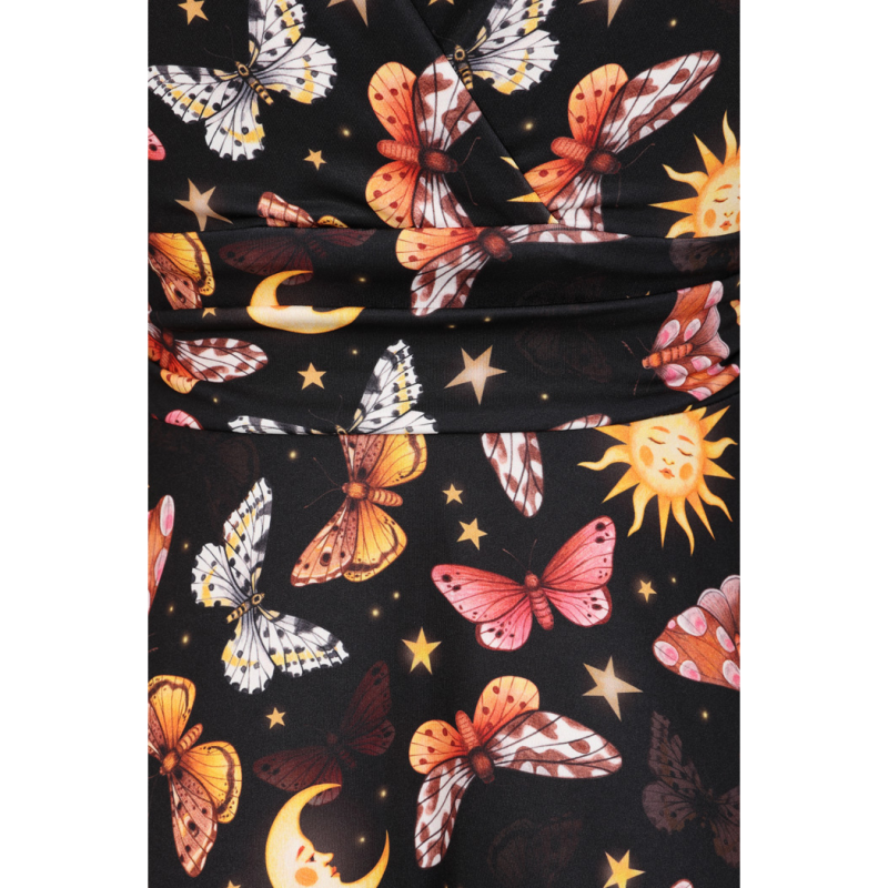 Arabella Dress - Autumn Moths, Lady V London